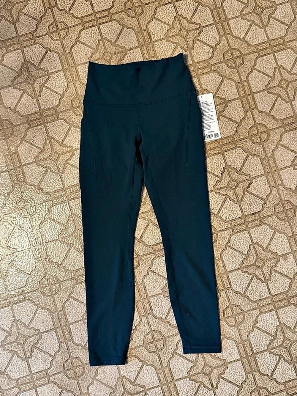 Lululemon Wunder Under HR Tight 25" Leggings Blue Size 6